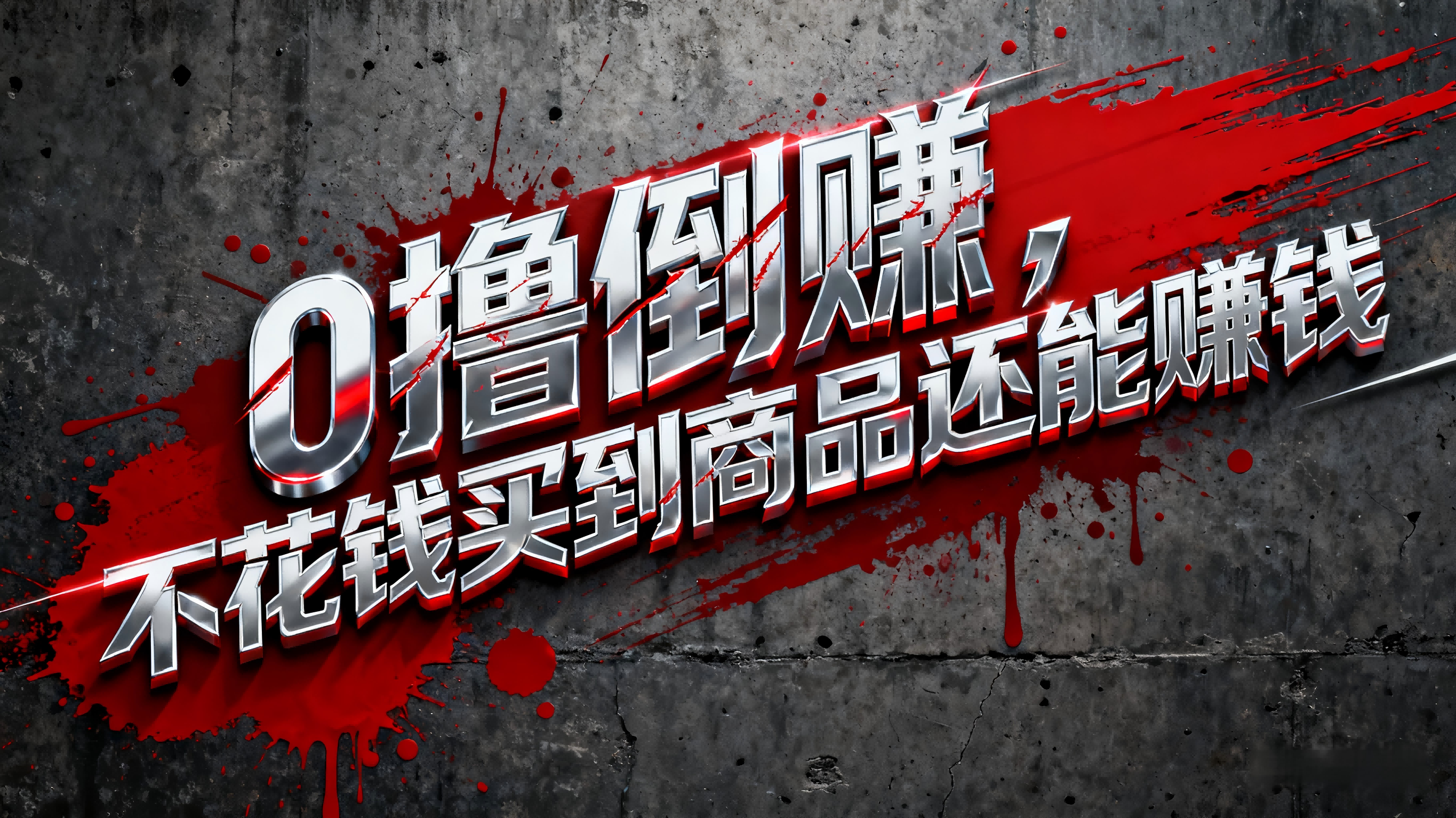 淘宝0元购薅羊毛,免单倒赚暴力玩法,人人能做,纯干货-摇钱树